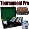 500 Tournament Pro Poker Chip Set with Hi Gloss Case