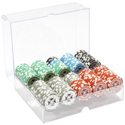 200 Ultimate Poker Chip Set with Acrylic Tray