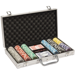 300 Ultimate Poker Chip Set with Aluminum Case