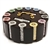 300 Ultimate Poker Chip Set with Wooden Carousel