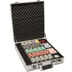 500 Ultimate Poker Chip Set with Claysmith Case