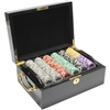 500 Ultimate Poker Chip Set with Black Mahogany Case