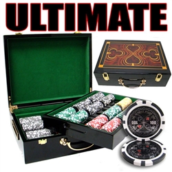 500 Ultimate Poker Chip Set with Hi Gloss Case