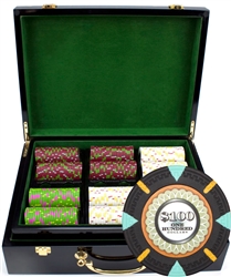 500 'The Mint' Poker Chip Set with Hi Gloss Case