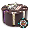 200 'Rock & Roll' Poker Chip Set with Carousel