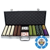 500 'Rock & Roll' Poker Chip Set with Aluminum Case