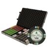 1,000 Bluff Canyon Poker Chip Set with Rolling Case 