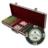 500 Bluff Canyon Poker Chip Set with Black Aluminum Case