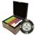 750 Bluff Canyon Poker Chip Set with Mahogany Case