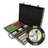 1,000 Desert Heat Poker Chip Set with Aluminum Case 