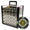 1,000 Gold Rush Poker Chip Set with Acrylic Carrying Case