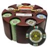 200 Gold Rush Poker Chip Set with Carousel