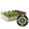 200 Gold Rush Poker Chip Set with Acrylic Tray