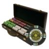 500 Gold Rush Poker Chip Set with Walnut Case