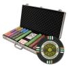 750 Gold Rush Poker Chip Set with Aluminum Case