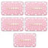 5 Denominated Poker Plaques Pink $5,000