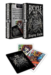Bicycle Club Tattoo Playing Cards