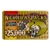 5 $25,000 Nevada Jack Ceramic Poker Plaques