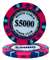 $5,000 Monte Carlo Poker Chips - $5,000