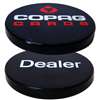 Black Plastic Copag Dealer Button