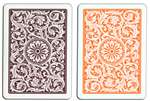 Copag 1546 Poker Orange/Brown Regular