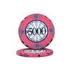 Scroll Ceramic Poker Chip- $5000