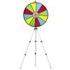 24" Color Dry Erase Prize Wheel with Floor Stand