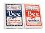 72 Bee No. 92 Diamond Back Club Special Red/Blue Deck Jumbo