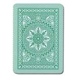 Modiano Cristallo Poker Size, 4 PIP Jumbo Dark Green