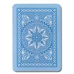 Modiano Cristallo Poker Size, 4 PIP Jumbo Light Blue