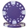 Diamond Suited Poker Chips - Purple