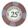 Milano Clay Poker Chips - $.25