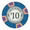 Milano Clay Poker Chips - $10