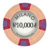 Milano Clay Poker Chips - $10000