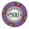 Milano Clay Poker Chips - $500