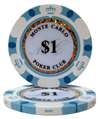 Monte Carlo Poker Chips