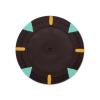 Triangle and Stick Poker Chips -Black