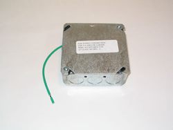 Junction box w/Cover & Ground Wire