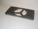 Shaker Grate Section, Rectangular