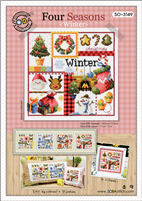 SO-3149 Four Seasons Winter Cross Stitch Chart