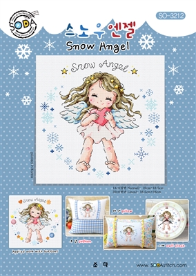 SO-3212 Snow Angel Cross Stitch Chart