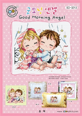 SO-3213 Good Morning Angel Cross Stitch Chart
