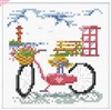 SO-FP27 Bicycle Travel Cross Stitch Chart
