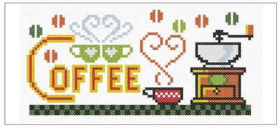 SO-FP31 I love coffee Cross Stitch Chart