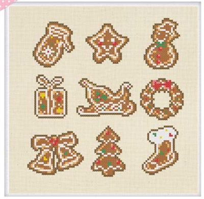SO-FP32 Christmas and Cookie Cross Stitch Chart