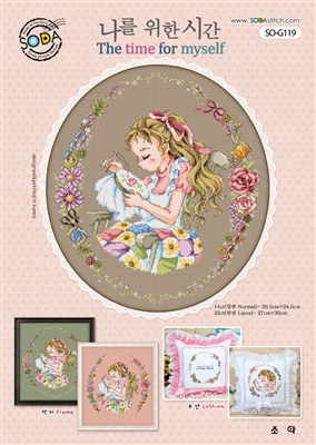 SO-G119 The time for myself Cross Stitch Chart