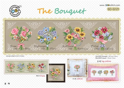 SO-G121 The Bouquet Cross Stitch Chart