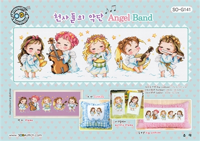 SO-G141 A Angel Band Cross Stitch Chart
