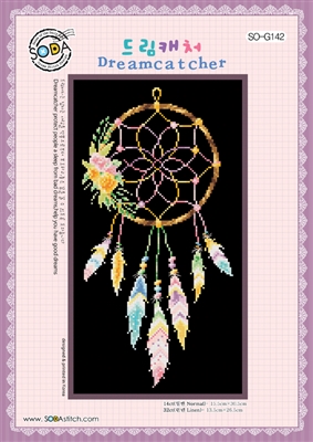SO-G142 Dreamcatcher Cross Stitch Chart