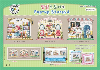 SO-G170 Pop-up Store 4 Cross Stitch Chart